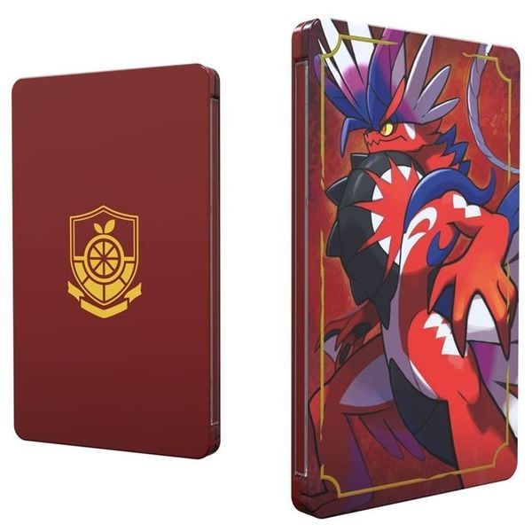 Steelbook Pokemon Scarlet & Violet - Limited Edition
