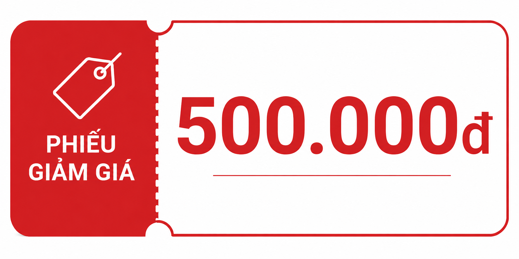 Phiếu giảm giá 500.000đ
